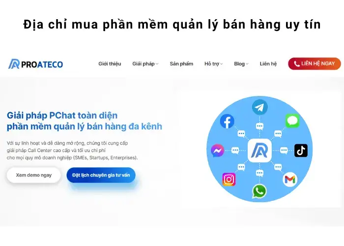 Địa chỉ mua phần mềm quản lý bán hàng uy tín